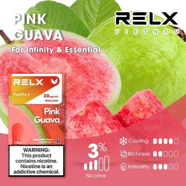 Relx六代煙彈番石榴口味 Relx六代煙彈番石榴口味